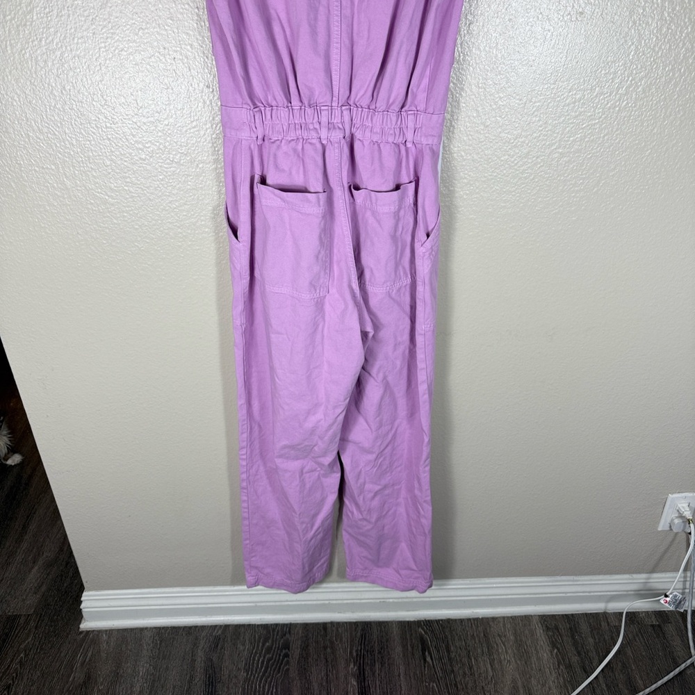 Big Bud Press Short Sleeve Jumpsuit in Lilac - Picture 7 of 8